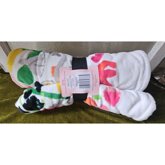 Kate Spade Oversized Wild Flower Beach Towel New With Tag - Picture 4 of 6